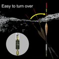 thumbnail image 3 of 6 Pcs Fishing Float Rests Rotation Swivels Flexible Anti Knot No Hurt Lines Professional Fishing  Tool Silicone Bobber H, 3 of 10