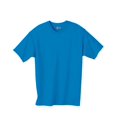 thumbnail image 3 of Hanes TAGLESS Men`s T-Shirt - Best-Seller, M, Sapphire, 3 of 3