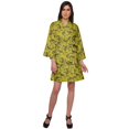 thumbnail image 2 of Moomaya Printed Kimono Robe For Girls Crossover Bathrobe Kimono Women Bathrobe, 2 of 5