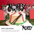 thumbnail image 2 of Shisuyan 5pcs Baseball Theme Cake Toppers Cake Picks Decorative Party Cake Ornaments, 2 of 8