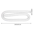 thumbnail image 2 of Inflatable Pool with Filter Pump Replacement of Water of Inflatable Hot Spring Swimming Pool Hose Is Suitable for 300/330/530/1000 Gallon Swimming Pool Pump Swimming Pool with Filter Pump, 2 of 5