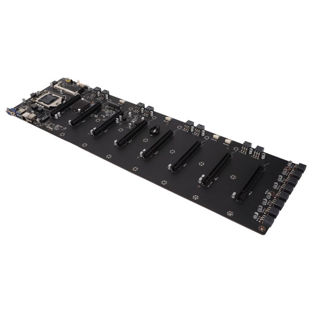 Mining Motherboard, DDR3 DDR3L 65mm Spacing MSATA Hard Disk Motherboard For Home For Office