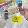 thumbnail image 4 of TIELUTT Quilted Paper Card for Marking And Play Reusable Stitching Templates for Kids Art And Educational Craft 4bidden Words Game Boundless Game Advertisement Game Reader And Hub Board Game for Kids, 4 of 4
