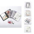 thumbnail image 1 of Photo Album High Capacity Dust-proof Inserted Type 64 Pockets 3 Inch Picture Storage Book for Home, 1 of 8