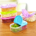 thumbnail image 3 of Contenants de Stockage Alimentaire en Plastique avec Couvercles, Boîtes de Stockage Alimentaire Fraîches Multigrains Boîte de Cuisine Boîte à Sauce avec Couvercles Sans BPA Facile à Encliqueter (Violet), 3 of 8