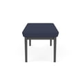 thumbnail image 5 of Lenox Steel Reception Waiting Room 2-Seat Bench / Charcoal Steel / Blue, 5 of 5