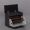 thumbnail image 1 of SOCE012 - Craftsman Shoe Storage bench with Long Bench Seat, 1 of 8