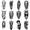 3A, variant on 12 Realistic Temporary Tattoos Waterproof Long Lasting Body Stickers Jesus Zeus Pharaoh Adult Men Women Tattoo Stickers Arm Leg Thigh