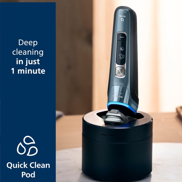 Philips Series 9000, Wet & Dry Electric Shaver, Ice Blue, S9982