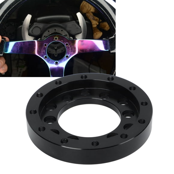 Steering Wheel Adapter, Steering Wheel Hub Adapter, CNC Aluminum Alloy Wear High Toughness Racing Adapter For G25 G27 G29 G920 13 14in Steering Wheel