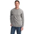 thumbnail image 1 of T-Shirt Essentiel à Manches Longues avec Poche, 1 of 1