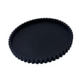 thumbnail image 2 of Lipstore Plateau de Service Décoratif Rond, Assiette Porte-Parfum pour Bijoux Plateau d'Anniversaire Plat Noir, 2 of 8