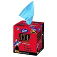 thumbnail image 1 of Kimbery Clark Scott Paper Shop Towel 75190 Scott; Cloth; Blue; 9 Inch Width X 12 Inch Length; Single Center-Pull Box Of 200, 1 of 5