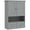 Grey, variant on kleankin Medicine Cabinet Over Toilet Storage Cabinet with Drawers, White