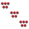 thumbnail image 1 of Wweixi 5pcs/set Artificial Lotus Realistic Appearance Easy To Clean Long-lasting peach red 3Set, 1 of 6