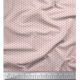 thumbnail image 1 of Soimoi Velvet Fabric Dot & Floral Small Fabric Prints by Yard 58 Inch Wide, 1 of 3