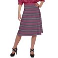thumbnail image 1 of Moomaya Jupe Imprimée pour Femmes en Poly Spandex Tenue Décontractée Jupe d'Été pour Filles, 1 of 5