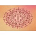 thumbnail image 1 of Ahgly Tapis Rectangulaire Lavable en Machine Intérieur Transitionnel Orange Vif, 3 Pieds x 5 Pieds, 1 of 7