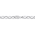 thumbnail image 3 of Miabella Sterling Silver Rolo Chain Bracelet, 3 of 4