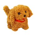 thumbnail image 2 of Portable Cage Children's Electric Simulation Pet Dog, Plush Walking Barking Wagging Tail Toy, Realistic Interactive Design, Portable, Educational, Safe Materials, Great Gift, Includes Cage Leash, 2 of 2