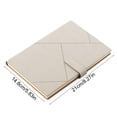 thumbnail image 3 of A5 Faux Leather Hardcover Notebook | Suede Magnetic Closure | 8.5x5.7 Inches | Premium Thick Cream Paper | Multi-Color | Durable Office Journal | 1 Pack | Secure Metal Buckle | Elegant Diary, 3 of 6