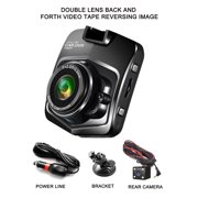 Dash Camera for Cars,Dash Cam Front Dashcam 2.4 Inch Car Camera Hd 1080P Portable Mini Dvr Recorder Dash Cam Loop Recording Night Vision Dash Cam Front and Rear