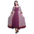 thumbnail image 1 of Bimba Kurtis Indiennes pour Femmes Tenue de Fête Anarkali Kurta Imprimée Évasée Kurti Ethnique, 1 of 6