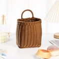 thumbnail image 3 of Imitation Vine Weaving Kitchen Garlic Storage Retro Wall Hanging Portable Small Flower Kitchen Utensil Hanging for Face & Storage Bags category, 3 of 3