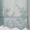 thumbnail image 3 of Woven Textured Valance for Bathroom Water Repellent Window Covering, 3 of 7