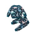 thumbnail image 1 of FOCUSNORM Ensembles de Pantalons 2PCS pour Garçons à Manches Longues Tops et Ensembles de Pantalons à Cordon, 1 of 9