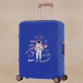 thumbnail image 1 of Luggage Cover Scratch Resistant Trolley Protective Cases Astronaut Print Travel Accessory Covers Apply To 18-32 Inch Suitcase 8astronaut012 M (22-25inch), 1 of 6