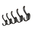 thumbnail image 2 of Chmadoxn Shoe Rack for Closet, 5 Sets Of Non Perforated Clothes Hooks For Entering The Wardrobe Clothes Hooks For Hanging The Wall And Coat Hooks For Hanging The Wall Plastics Multi functional hook, 2 of 6