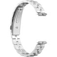 thumbnail image 4 of GFDYREE pour Fitbit Bracelets Métalliques Luxe avec Outils, Bracelets Réglables en Acier Inoxydable Hommes Femmes Sangle de Sport Légère pour Fitbit Traqueur de Mise en Forme Luxe, 4 of 5