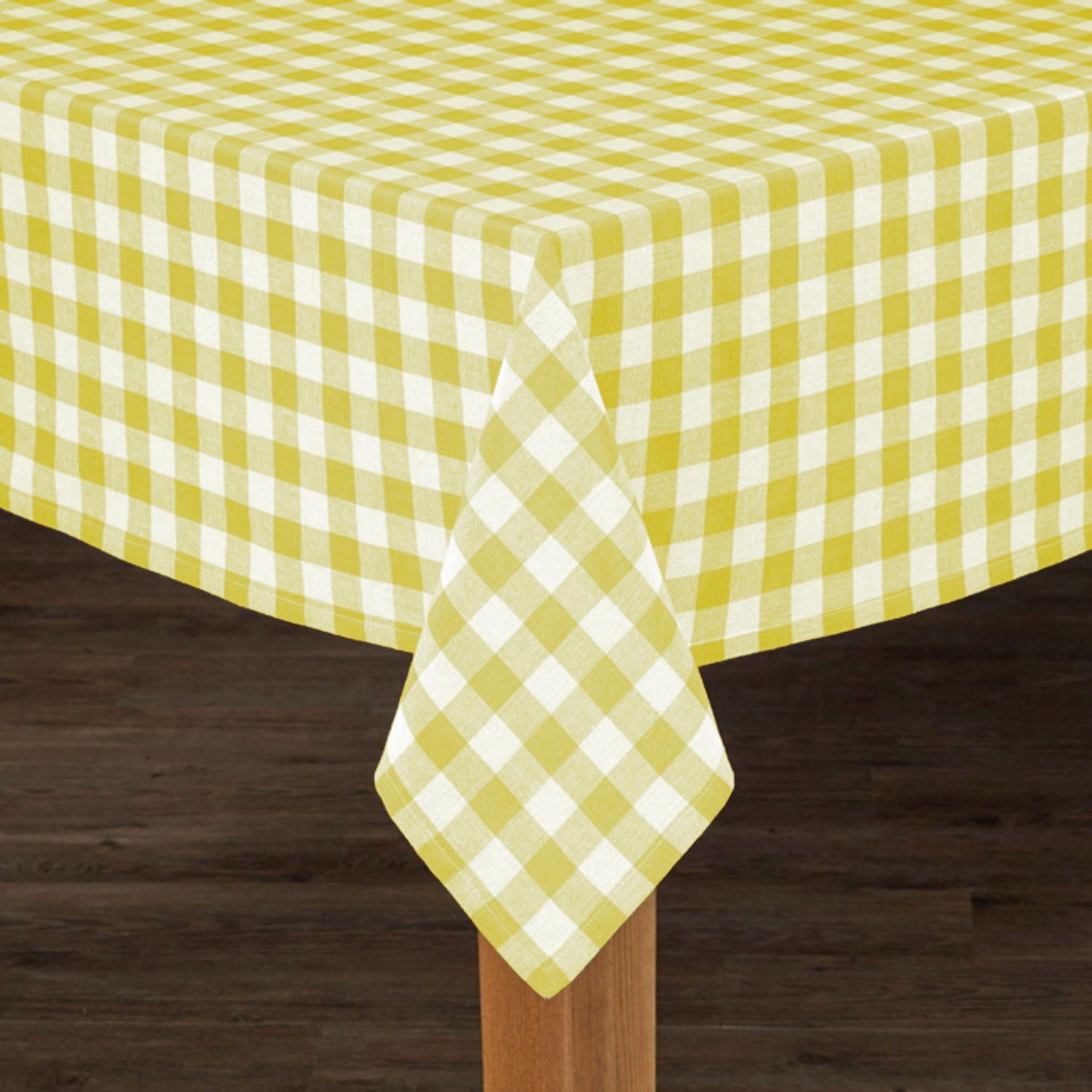 Fabstyles Country Check Nappe Décor de ferme pour une utilisation intérieure/extérieure, pique-niques, barbecues, repas-partage, événements d'ét