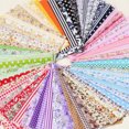 thumbnail image 2 of 7Pcs Assorted Fat Quarter Bundle Quilt Quilting Cotton Fabric Sewing DIY Set, 2 of 6