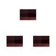thumbnail image 1 of yingyy Tapis de Table Tissé en PVC Texture Bambou Dégradé 1/2/3 Napperons Isolation de Bol Antidérapant Décorations de Tables à Manger Tapis Violet Rouge 3 Pcs, 1 of 6
