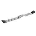 thumbnail image 4 of Bracelet de Montre en Acier Inoxydable Réglable à Libération Rapide pour Bracelet Honneur 5 4(Noir Argenté), 4 of 14
