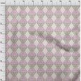 thumbnail image 4 of oneOone Cotton Poplin Light Pink Fabric Asian Traditional Block Craft Projects Decor Fabric Printed By The Yard 42 Inch Wide, 4 of 4