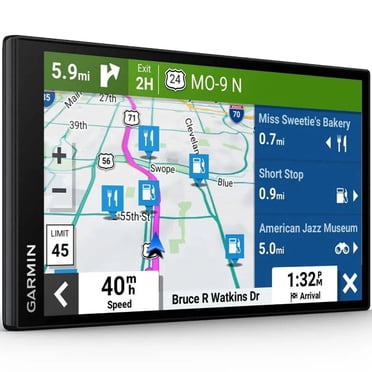 GPS Garmin DriveSmart 76 MT avec écran de 7.0 pouces avec alertes de trafic - Noir