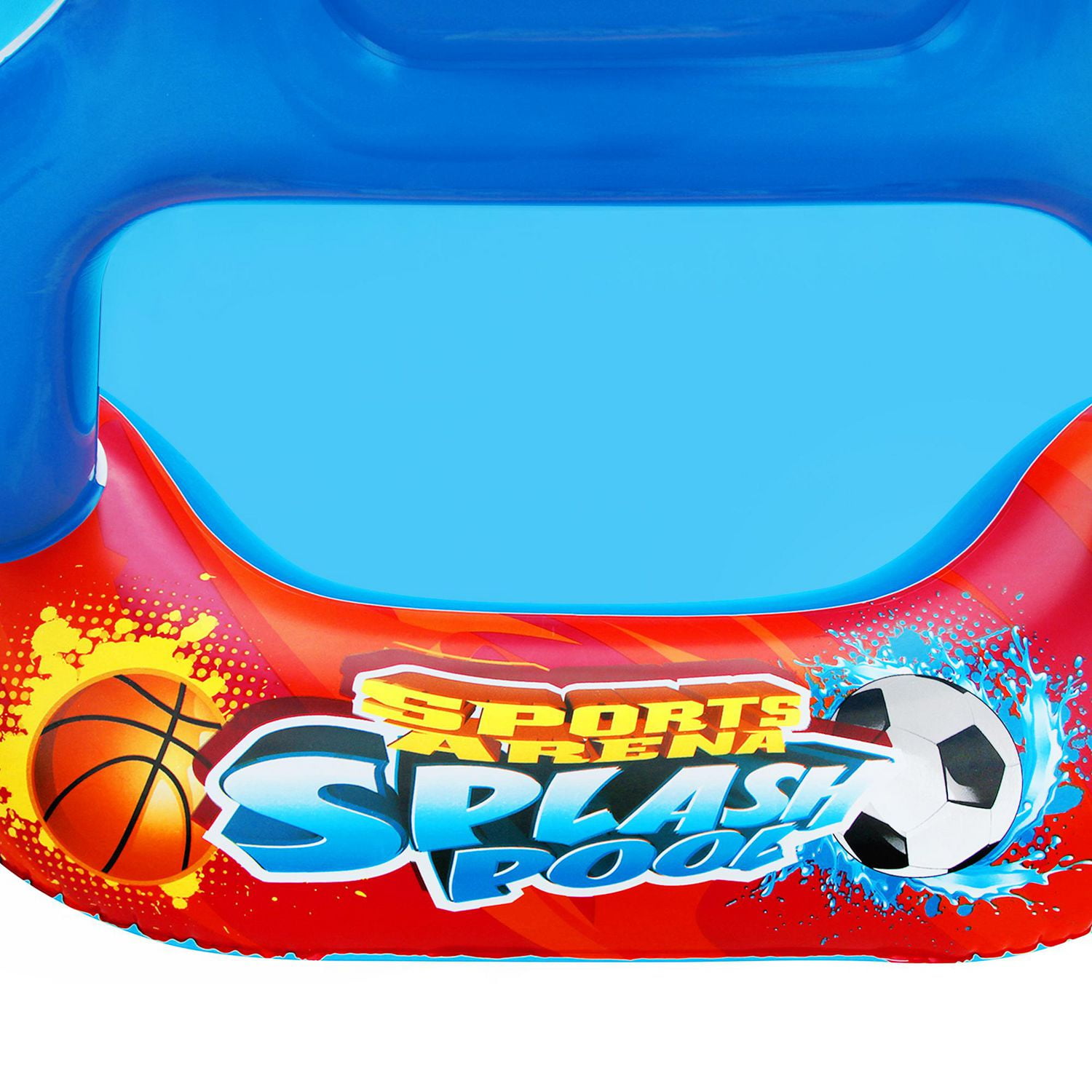 Banzai Sports Arena Splash Pool 4-In-1 Water Play Kids Outdoor Games Inflatable, Ages 3+