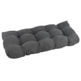 thumbnail image 3 of Coussin Capitonné pour Causeuse/banc en Microsuède de Polyester en Forme de U de 42 Pouces par 19 Pouces, 3 of 3