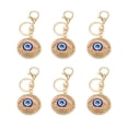 thumbnail image 2 of Big Eyes Keychain, Cute Keychain Rust Prevention Wide Applicability  For Handbag, 2 of 8