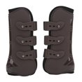 thumbnail image 2 of Horse Leg Protector, Horse Front Legs Guard Adjustable Breathable Light  for Riding for Jumping Pair of Brown Front Legs M, 2 of 7