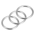 thumbnail image 1 of Uxcell 316 Stainless Steel Round Ring Hardware Welded O Rings 50x6mm, 1 of 3