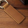 thumbnail image 3 of Leather Retro Cowhide Keychain Metal Lobster Clasp Pendant Fashion Personalized Anti-lost Car Keyring Keyholder wholesale, 3 of 4