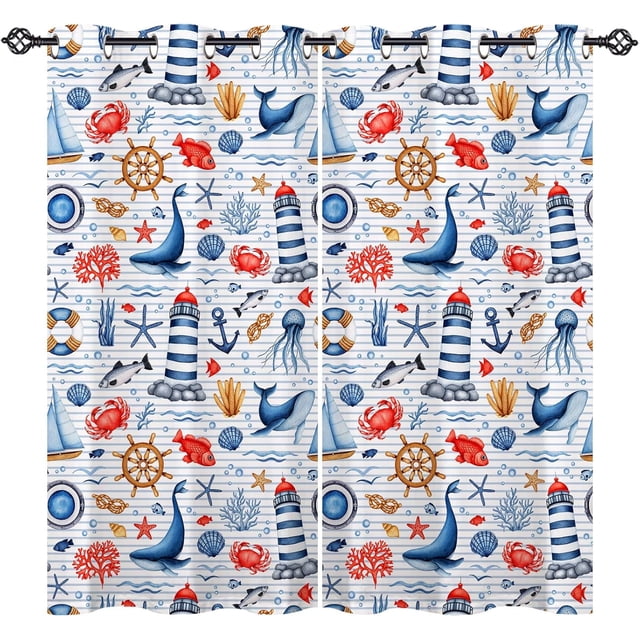 Dragonfly Floral Kitchen Curtains and Valances Set 3 Pieces Rod Pocket Small Kitchen Curtains Washable Drape Window Treatment Set for Farmhouse Rustic Home Decor (54"x18"+27.5"x24"x2)
