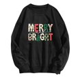 thumbnail image 4 of Pisexur Sweat-Shirt de Noël Décontracté à Manches Longues Col Rond pour Femmes, Chandail Ample et Confortable, Imprimé Mode Festival Automne, 4 of 4