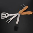 thumbnail image 3 of Folding Barbecue Tool, Compact Portable Grill Accessories Fork And Bottle Opener 5 In 1 Function BBQ Grilling Tools Set  For Outdoor Barbecue Grills, 3 of 8