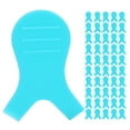 thumbnail image 1 of 50pcs Y Forme Cils Brosse Cils Extension Greffage Permanente Brosse Mascara ToolsDark Green, 1 of 14