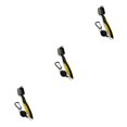 thumbnail image 4 of Ruiboury Golf Club Brush Portable Handheld Replacement Double-sided Ball Shoe Brushes Yellow Lidless 3Set, 4 of 6